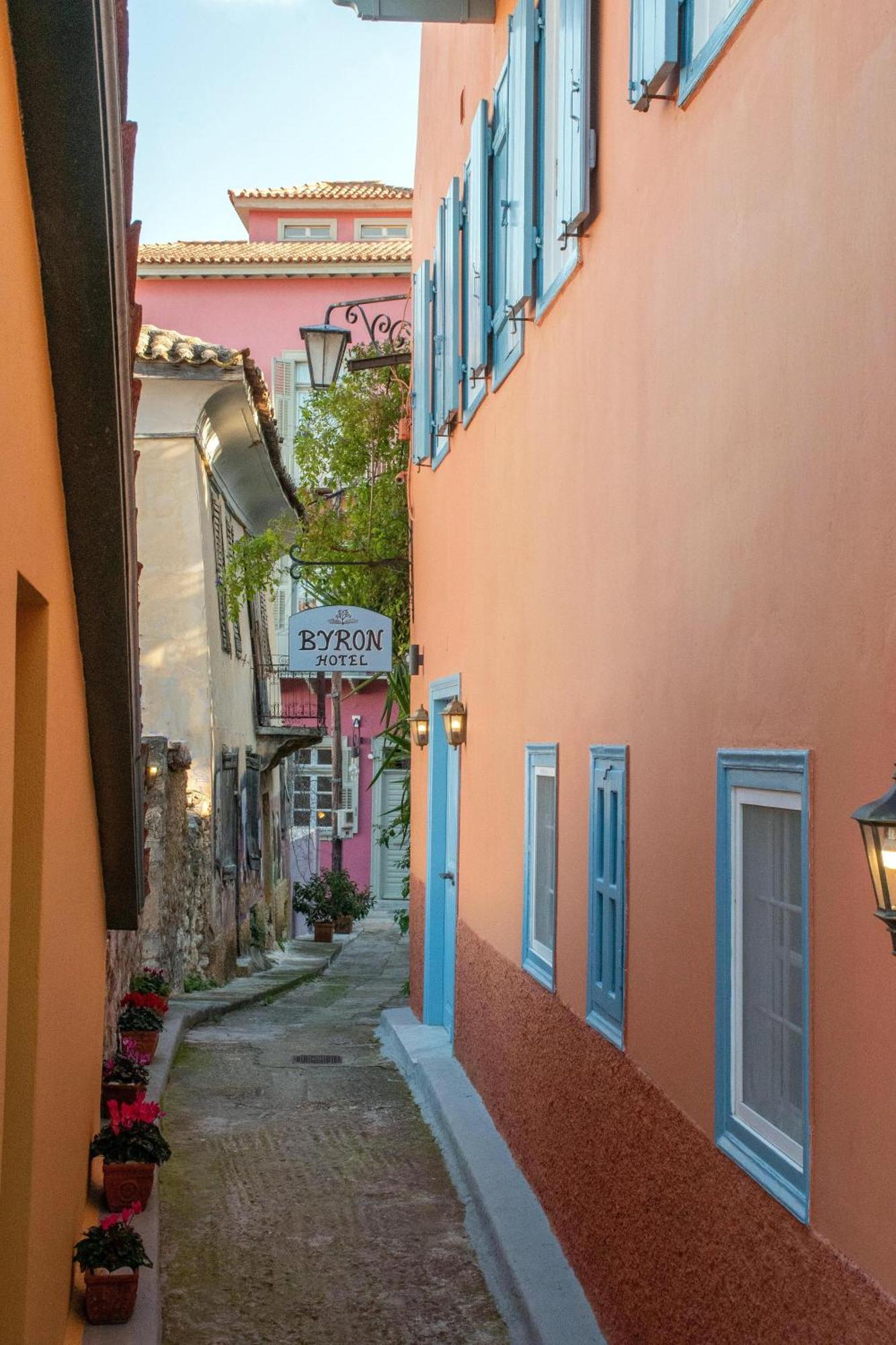 Byron Traditional Hotel Náuplia Exterior foto